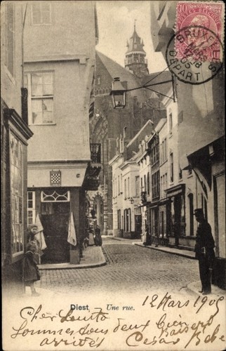 Diest flämisch brabant - ak,