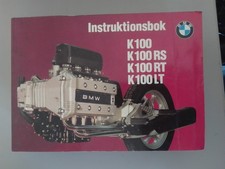 Instruktionsbok BMW K100