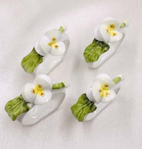 Serviettenringe blumen fine - serviettenringe,