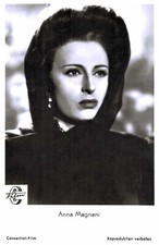 Anna Magnani  ** original Rüdel Postkarte Postcard **  Nr.  4180