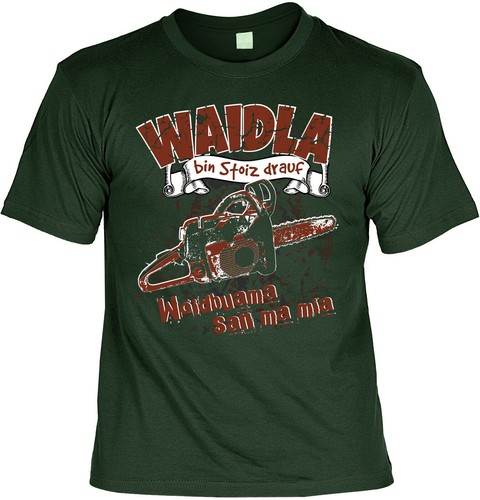 Waldarbeiter motiv shirt - waldarbeiter,
