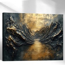 Leinwand Bild Landschaft 3D