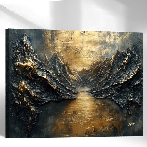 Leinwand bild landschaft - bild,