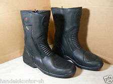 Probiker Touring Short Motorrad Stiefel Boots Gr 46 Echtleder atmungsaktiv 