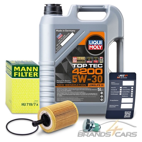 Mann ölfilter liqui moly - Ölfilter+5l,