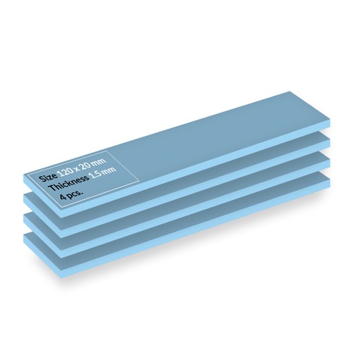Arctic 120x20x1 mm - mm, (4