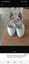 Brautschuhe Satin Ivory