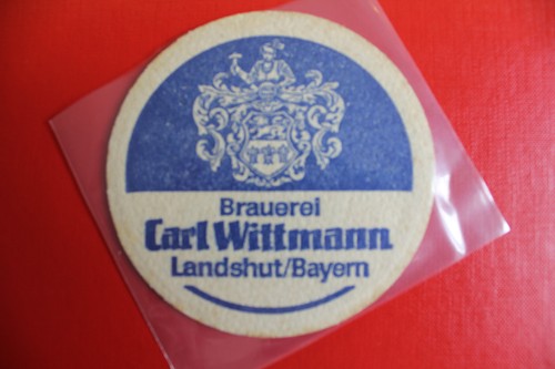 Bierdeckel brauerei wittmann - bierdeckel,