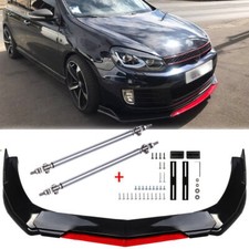 Frontspoiler Spoilerlippe Spoilerschwert für Volkswagen VW Golf 6 GTI GTD