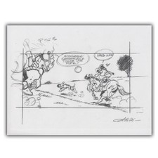 Lucky luke offset bookplate - luke,