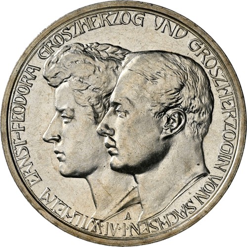 Mark 1910 sachsen weimar - a,