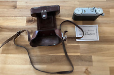 Sammlerstück: Super Dollina 2, alter Fotoapparat, mit Lederhülle und Anleitung