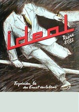 IDEAL rares Konzertplakat von 1981  gerollt