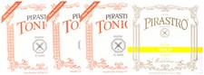 Pirastro Tonica Violinsaiten für 4/4-Geige Satz-mittel mit E-Saite Gold