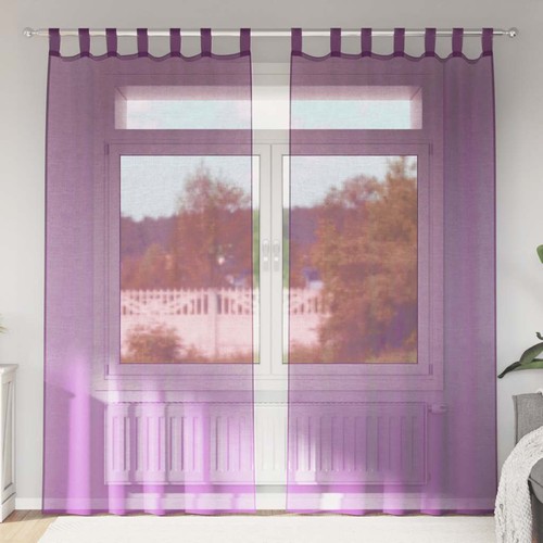 Vidaxl voile vorhänge - vidaxl, mit
