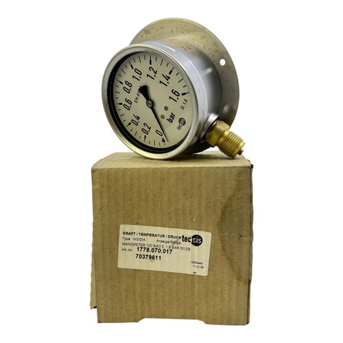 Tecsis manometer 6bar - tecsis, 0-1,6bar