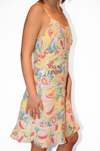 120 lino damen leinenkleid - lino,