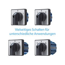 Drehschalter Nockenschalter  SchalterWendeschalter Hauptschalter Motorschalter 