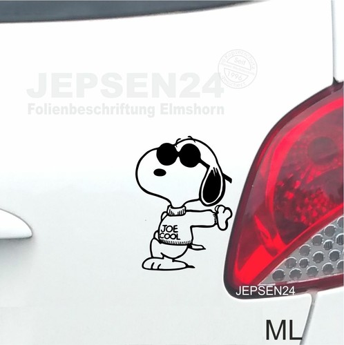 Aufkleber snoopy joe - joe, 8cm