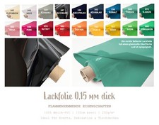 Lackfolie Meterware, 30 Meter