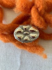 Antike ovale Pillendose