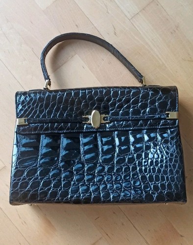 Vintage handtasche schwarz - handtasche,