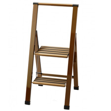 Klapptrittleiter Cartana 2 Stufen Trittleiter Haushaltsleiter Alu Tritt