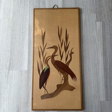 Intarsienbild Wandbild Holz