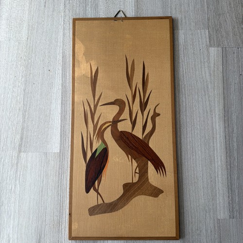 Intarsienbild wandbild holz - intarsienbild,