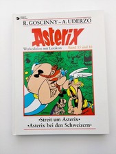 HARDCOVER COMIC - ASTERIX WERKEDTION MIT LEXIKON - BAND 15 UND 16 / Z1