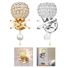 Chic Kristall Wand Lampe