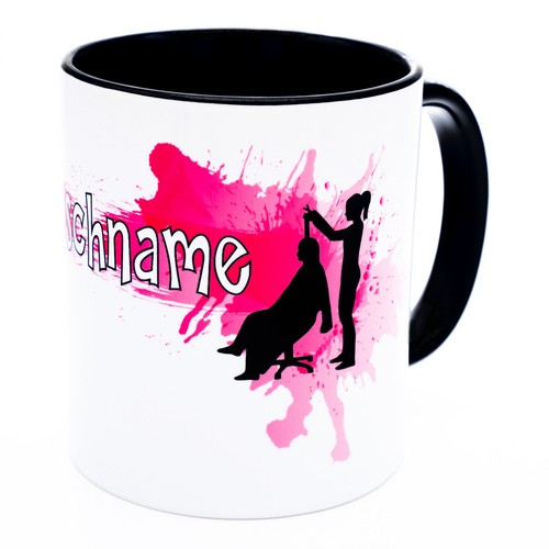 Friseurin tasse name - name, geschenk