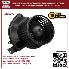 Heater Blower Motor Fan For