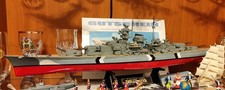 Modellbau Schlachtschiff Bismarck 1:350 Funkferngesteuerte Schiffsmodell