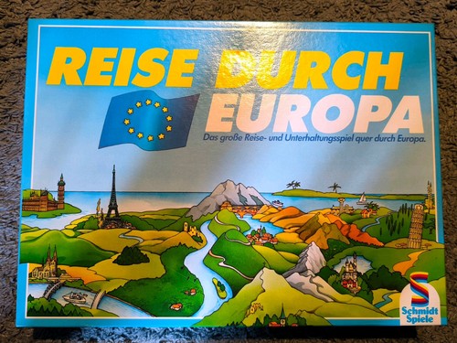 Reise durch europa spiel - reise,