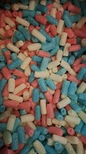 BIO Füllmaterial Verpackungschips Bunt aus Maisstärke 72 Liter