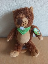 Ferrero Bela Biber NEU Kinder Schokolade Neu + Etikett Halstuch Plüsch Stofftier