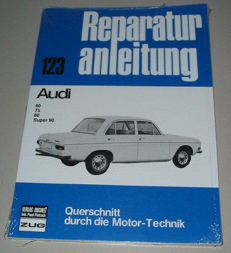 Reparaturanleitung audi 75 - 60,