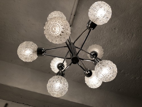 Sputnik 9er space age lampe - 9er,