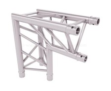 Alu System Trussing 3 Punkt Traverse T290-3 C25, 2 -Wege Eck 90° Spitze innen