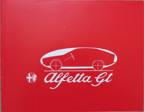 Alfa romeo alfetta prospekt - romeo, gt