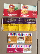 Alte Lebensmittel Verpackungen