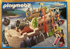 Playmobil 4133 Ritterfestung Burg Kanone Knights Raubritter Kampf Mittelalter