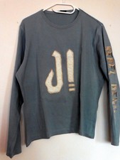 Langarm-Shirt  Gr. L  JOOP!  JEANS    Farbe grau - blau    sehr guter Zustand