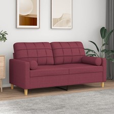 Sofa 3-Sitzer Zierkissen