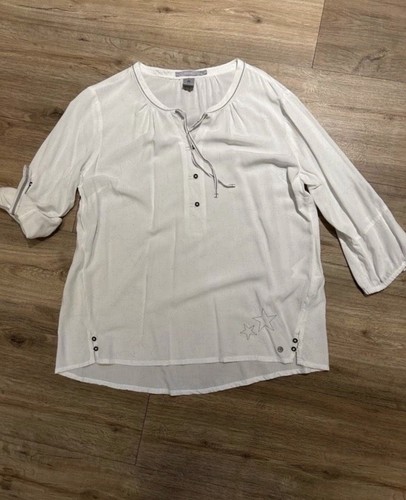 Cecil bluse ecru mit - cecil, 3/4
