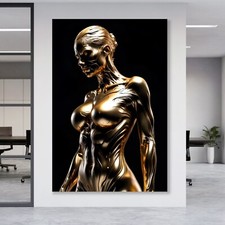 Wandbild anatomie des - wandbild,