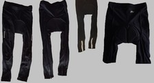 Crane lange Hose Gr 48 schwarz mit gepolstert Reflektoren