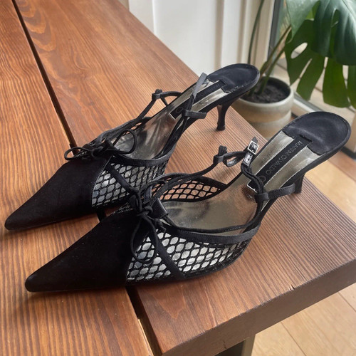 Damen slingback pumps schwarz - slingback,