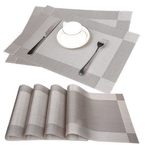 6er set platzsets pvc 30x45cm - 6er,